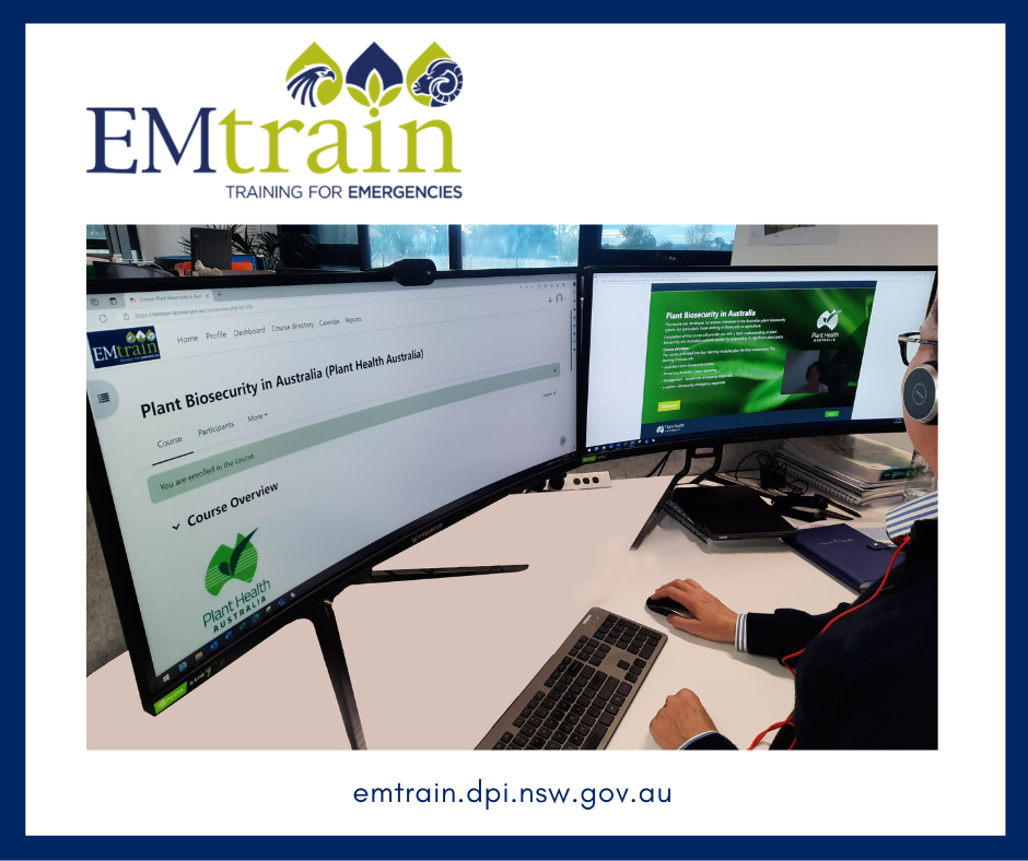 Access to e-learning made easy for biosecurity response staff image