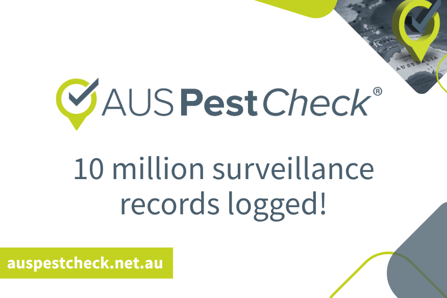 AUSPestCheck® hits 10 million surveillance record uploads image