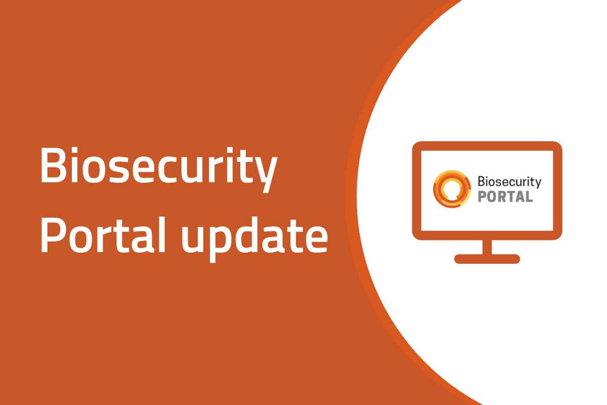 Biosecurity Portal to be decommissioned image